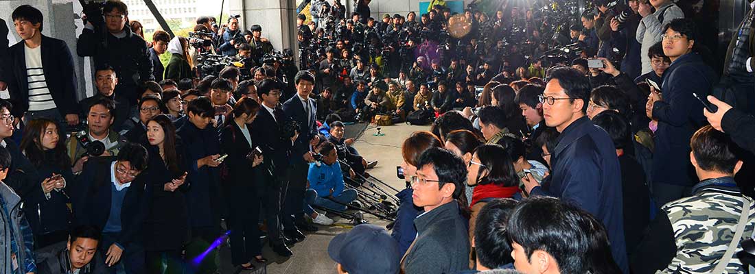 허남설 기자 업무 사진